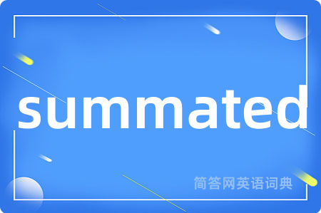 summated