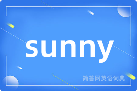 sunny