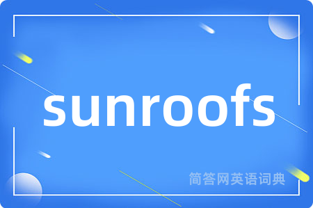 sunroofs