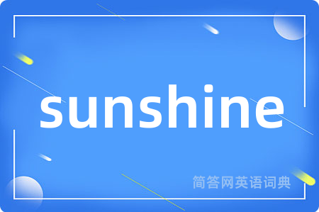 sunshine