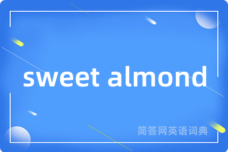 sweet almond
