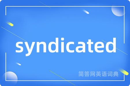 syndicated
