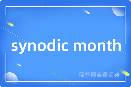 synodic month
