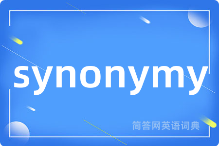 synonymy
