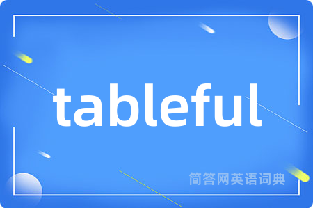 tableful
