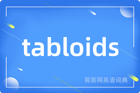 tabloids