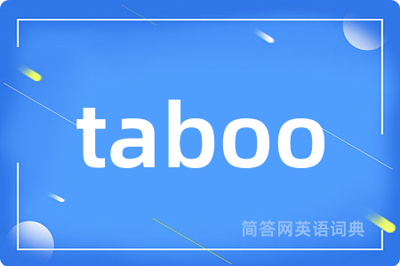 taboo