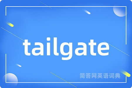 tailgate