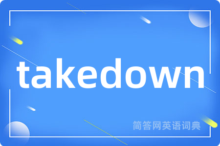 takedown