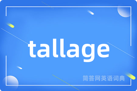 tallage