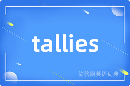 tallies