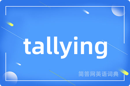 tallying