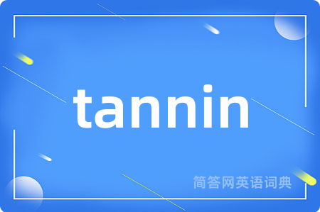 tannin