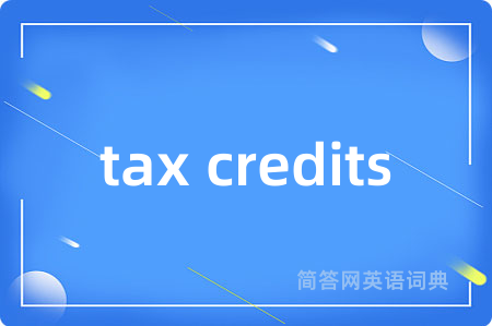 tax credits