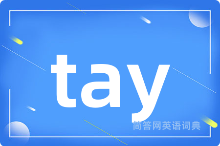 tay是什么意思,tay的中文翻译 tay