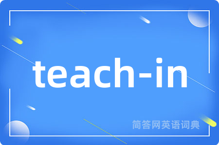 teach-in