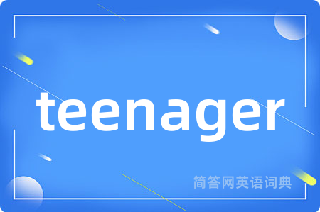 teenager