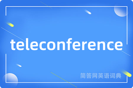 teleconference