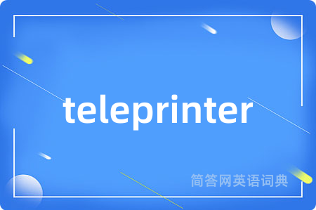 teleprinter