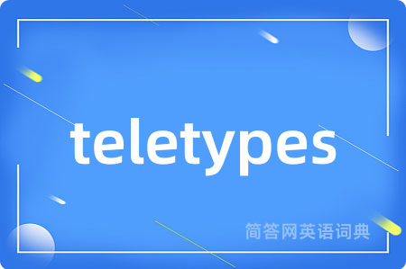 teletypes