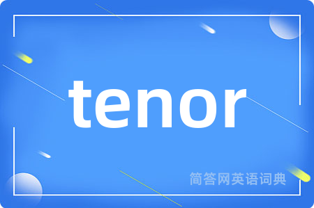 tenor
