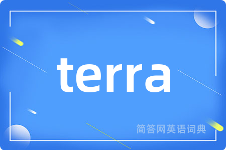 terra是什么意思,terra的中文翻译 terra