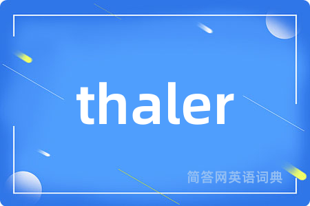 thaler