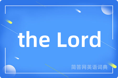 the Lord