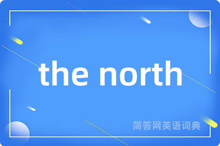 the north