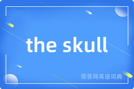 the skull是什么意思,the skull的中文翻译 the skull