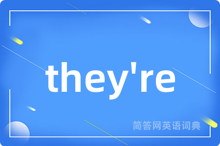 they're