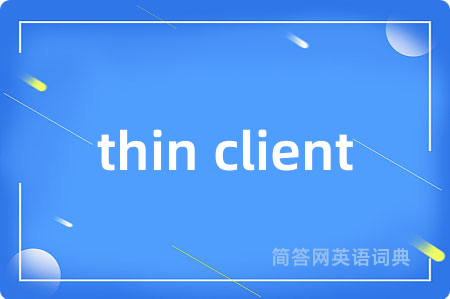thin client