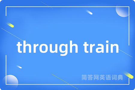 through train