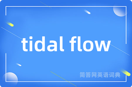 tidal flow
