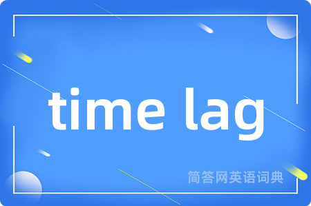 time lag