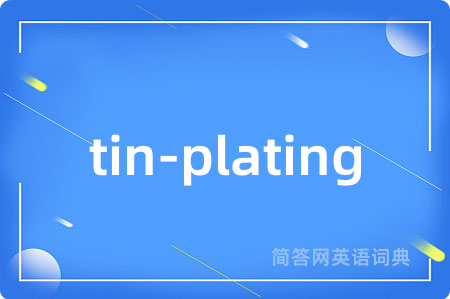 tin-plating