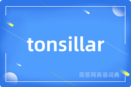 tonsillar是什么意思,tonsillar的中文翻译 tonsillar