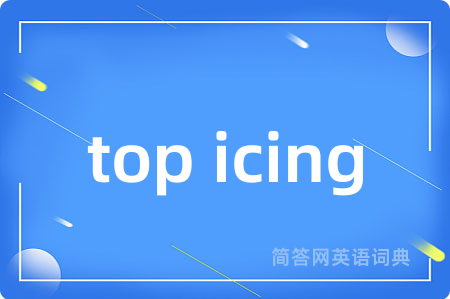 top icing
