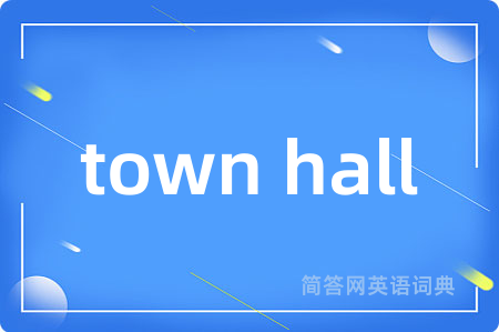 town hall