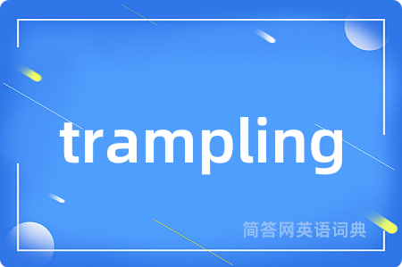 trampling