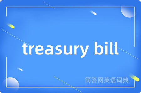 treasury bill