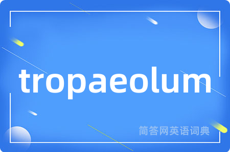 tropaeolum