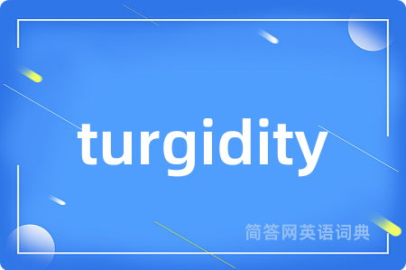 turgidity