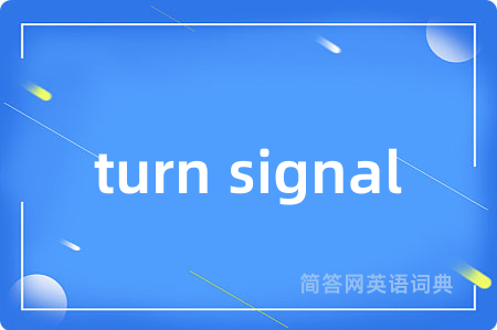 turn signal