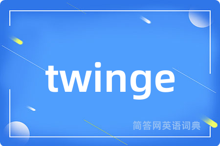 twinge