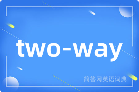 two-way