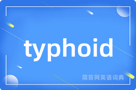 typhoid