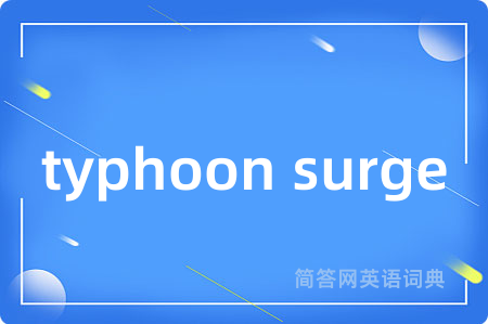 typhoon surge