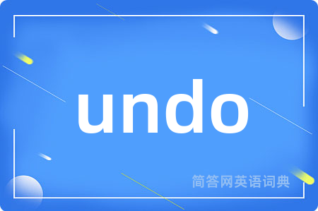 undo
