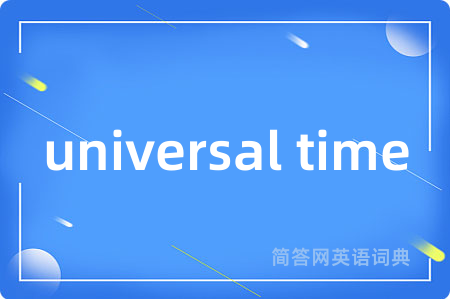 universal time